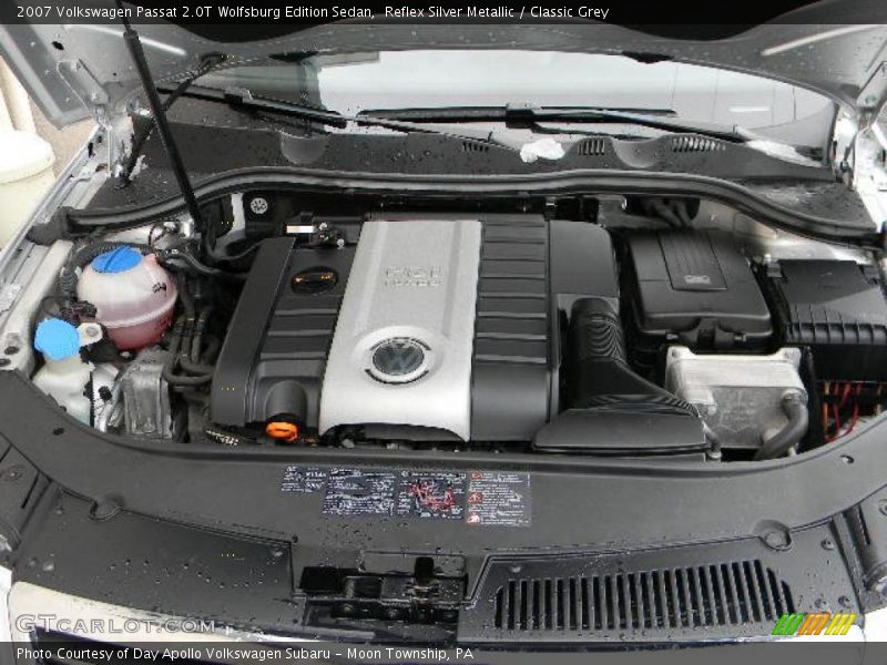 Reflex Silver Metallic / Classic Grey 2007 Volkswagen Passat 2.0T Wolfsburg Edition Sedan