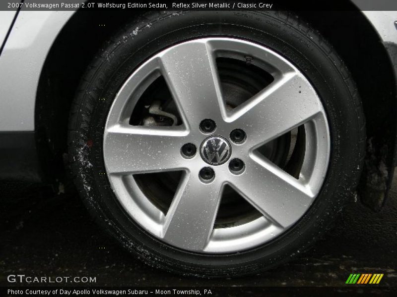 Reflex Silver Metallic / Classic Grey 2007 Volkswagen Passat 2.0T Wolfsburg Edition Sedan