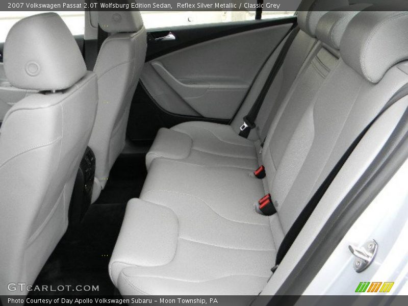 Reflex Silver Metallic / Classic Grey 2007 Volkswagen Passat 2.0T Wolfsburg Edition Sedan