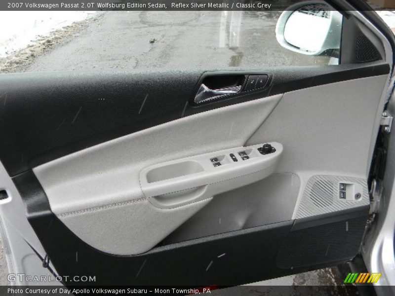 Reflex Silver Metallic / Classic Grey 2007 Volkswagen Passat 2.0T Wolfsburg Edition Sedan