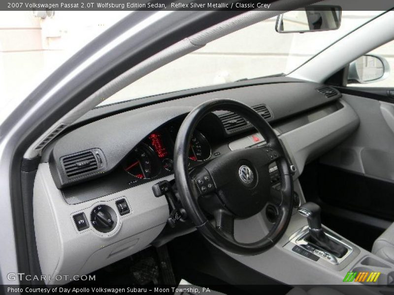 Reflex Silver Metallic / Classic Grey 2007 Volkswagen Passat 2.0T Wolfsburg Edition Sedan