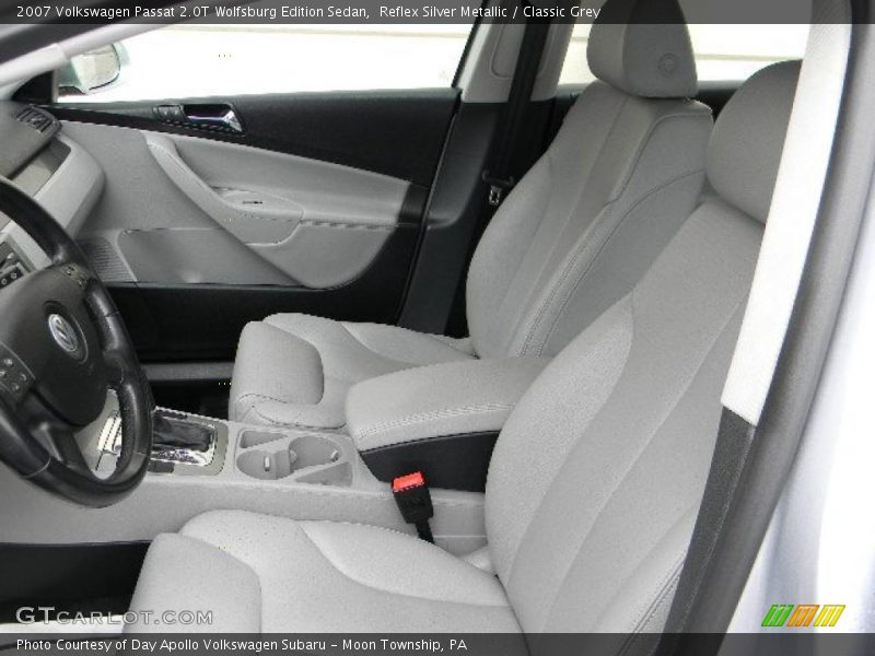 Reflex Silver Metallic / Classic Grey 2007 Volkswagen Passat 2.0T Wolfsburg Edition Sedan