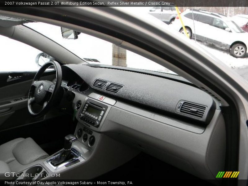 Reflex Silver Metallic / Classic Grey 2007 Volkswagen Passat 2.0T Wolfsburg Edition Sedan