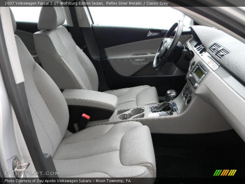 Reflex Silver Metallic / Classic Grey 2007 Volkswagen Passat 2.0T Wolfsburg Edition Sedan