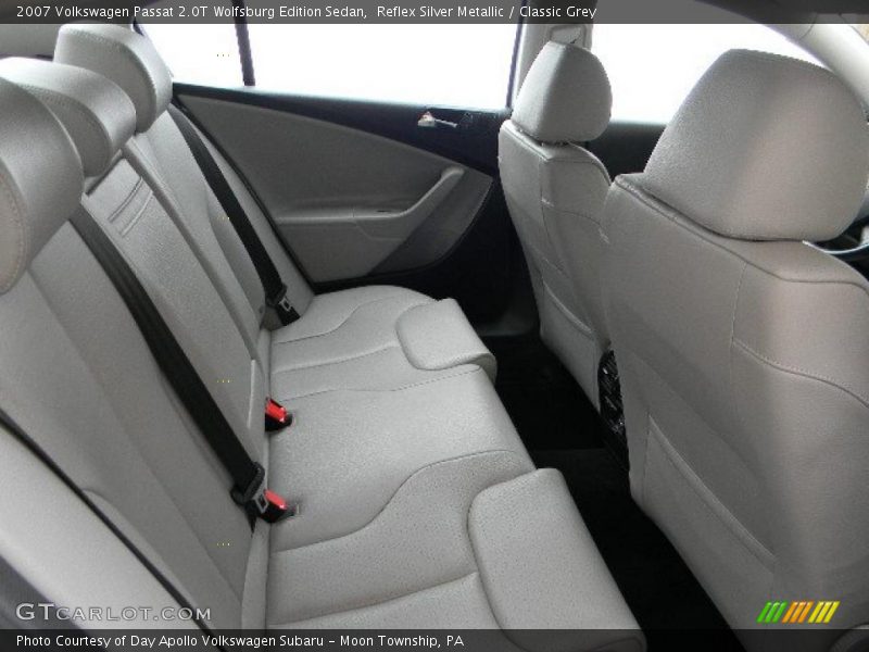Reflex Silver Metallic / Classic Grey 2007 Volkswagen Passat 2.0T Wolfsburg Edition Sedan
