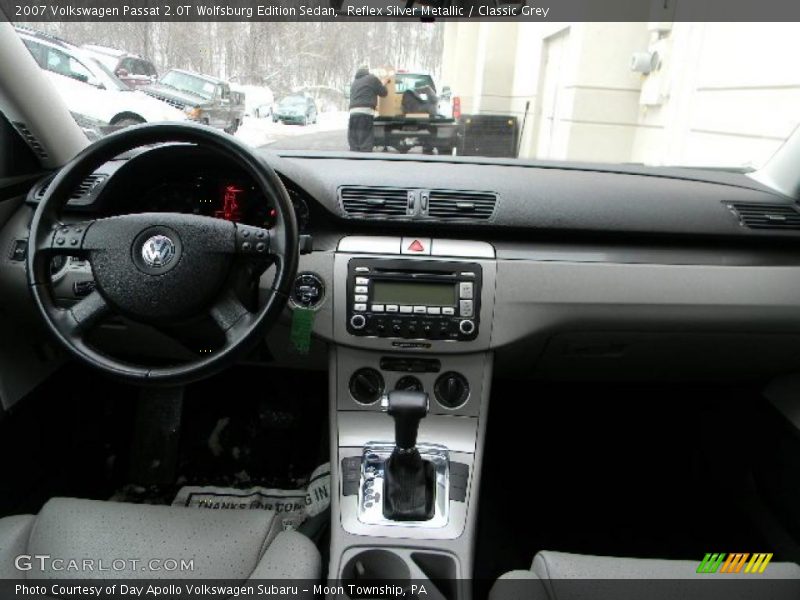 Reflex Silver Metallic / Classic Grey 2007 Volkswagen Passat 2.0T Wolfsburg Edition Sedan