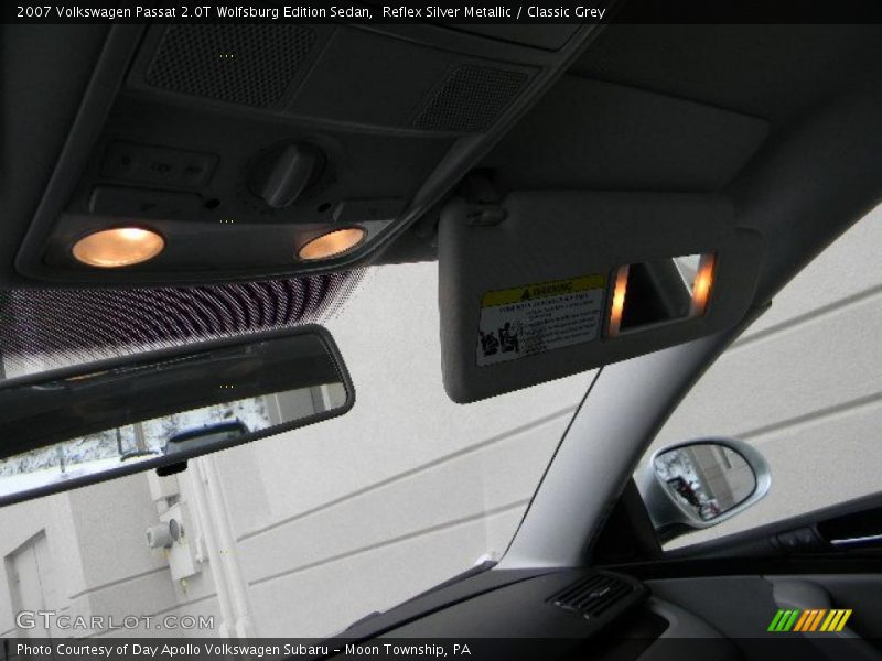 Reflex Silver Metallic / Classic Grey 2007 Volkswagen Passat 2.0T Wolfsburg Edition Sedan