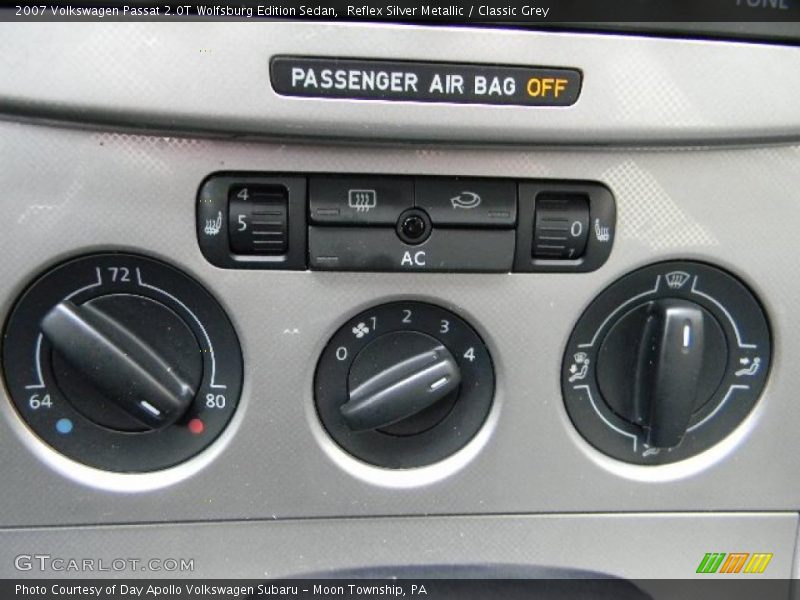 Reflex Silver Metallic / Classic Grey 2007 Volkswagen Passat 2.0T Wolfsburg Edition Sedan