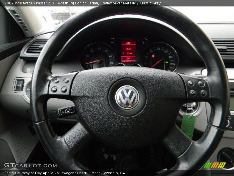 Reflex Silver Metallic / Classic Grey 2007 Volkswagen Passat 2.0T Wolfsburg Edition Sedan