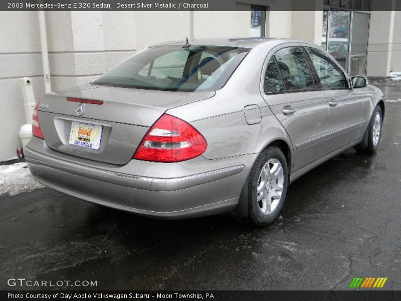 Desert Silver Metallic / Charcoal 2003 Mercedes-Benz E 320 Sedan