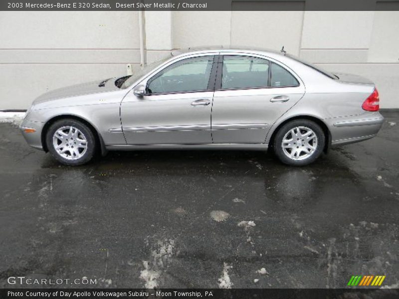 Desert Silver Metallic / Charcoal 2003 Mercedes-Benz E 320 Sedan