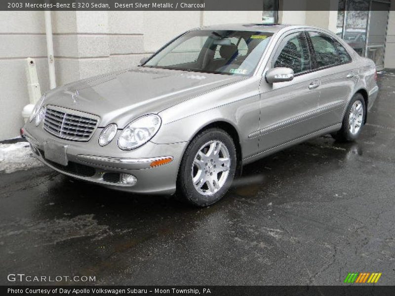 Desert Silver Metallic / Charcoal 2003 Mercedes-Benz E 320 Sedan