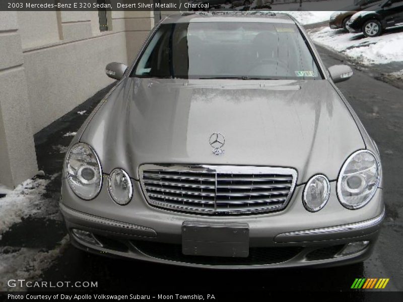 Desert Silver Metallic / Charcoal 2003 Mercedes-Benz E 320 Sedan