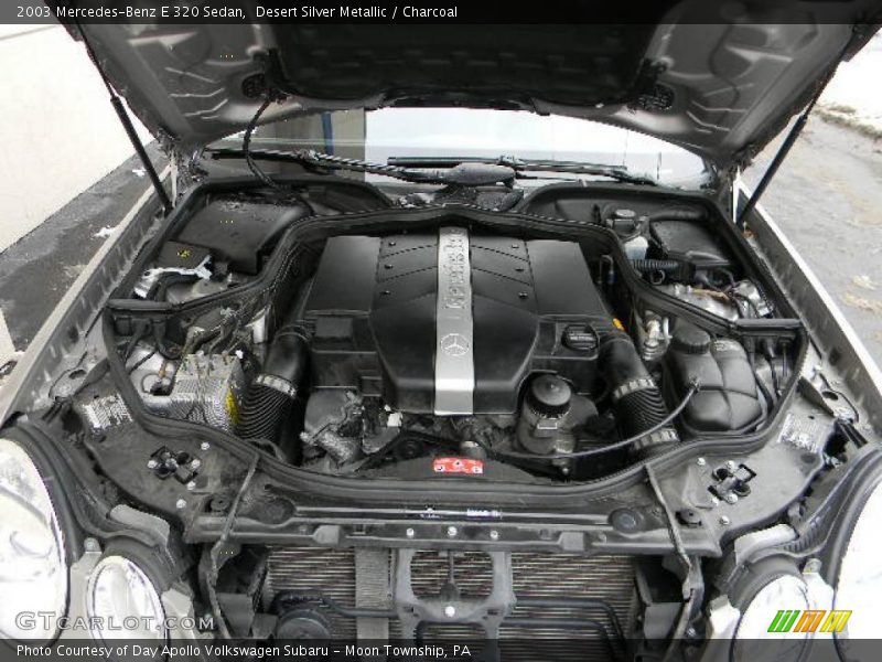 Desert Silver Metallic / Charcoal 2003 Mercedes-Benz E 320 Sedan