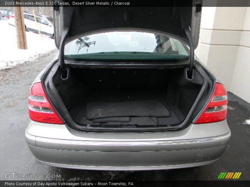 Desert Silver Metallic / Charcoal 2003 Mercedes-Benz E 320 Sedan