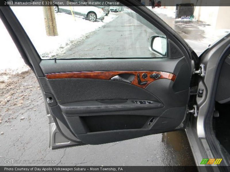 Desert Silver Metallic / Charcoal 2003 Mercedes-Benz E 320 Sedan