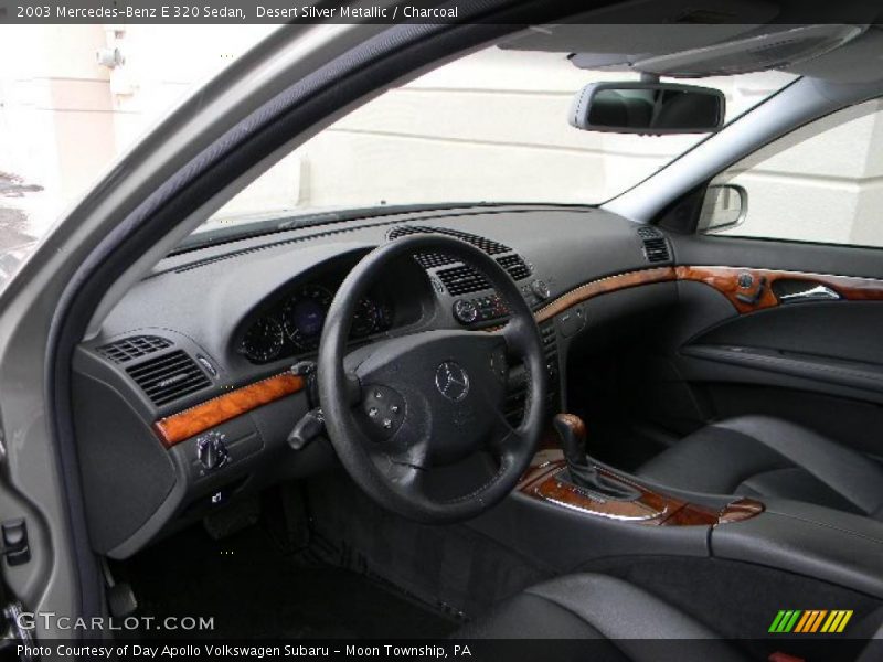 Desert Silver Metallic / Charcoal 2003 Mercedes-Benz E 320 Sedan