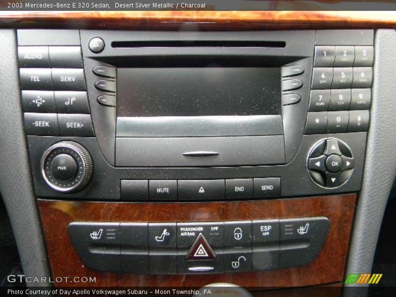 Desert Silver Metallic / Charcoal 2003 Mercedes-Benz E 320 Sedan