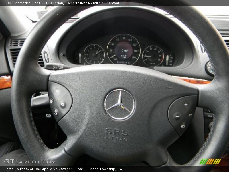 Desert Silver Metallic / Charcoal 2003 Mercedes-Benz E 320 Sedan
