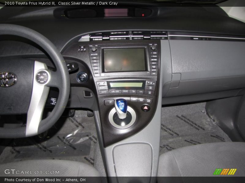 Classic Silver Metallic / Dark Gray 2010 Toyota Prius Hybrid III
