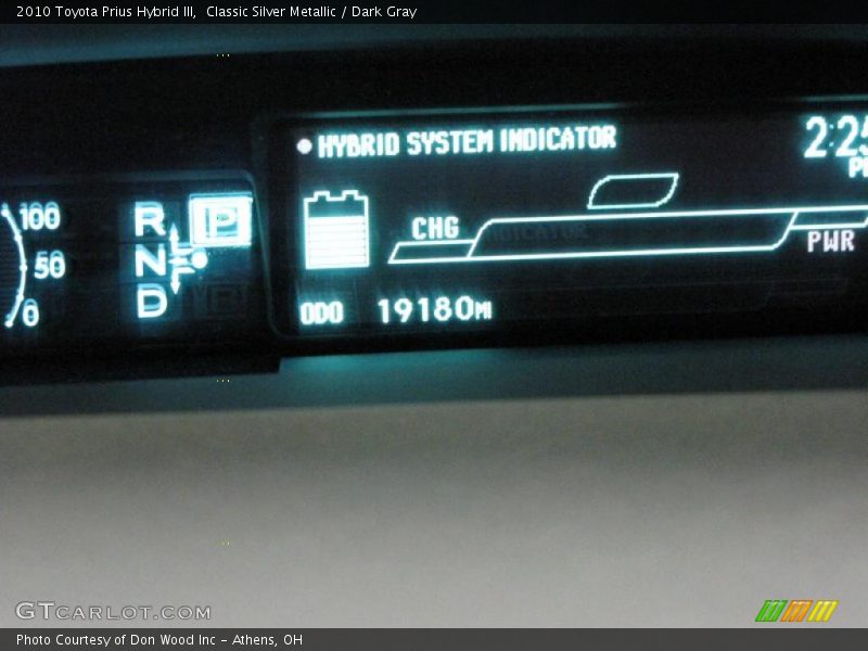 Classic Silver Metallic / Dark Gray 2010 Toyota Prius Hybrid III