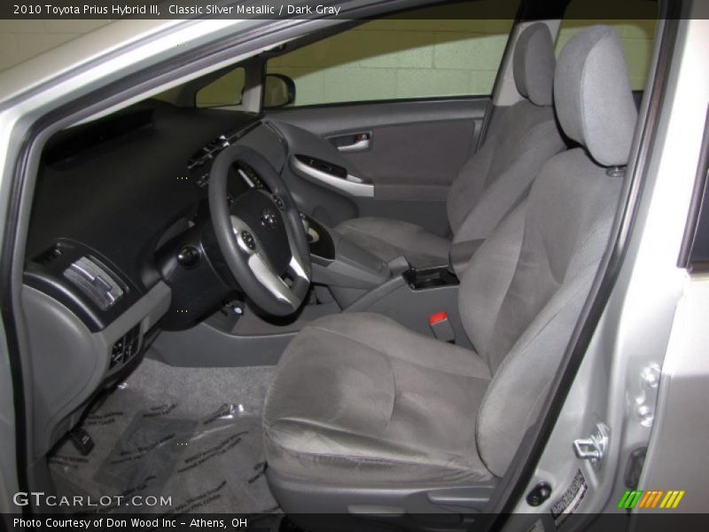 Classic Silver Metallic / Dark Gray 2010 Toyota Prius Hybrid III