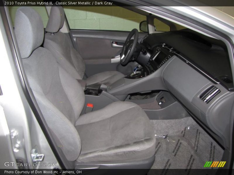 Classic Silver Metallic / Dark Gray 2010 Toyota Prius Hybrid III