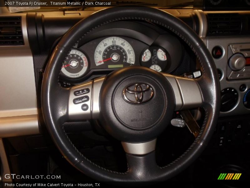 Titanium Metallic / Dark Charcoal 2007 Toyota FJ Cruiser