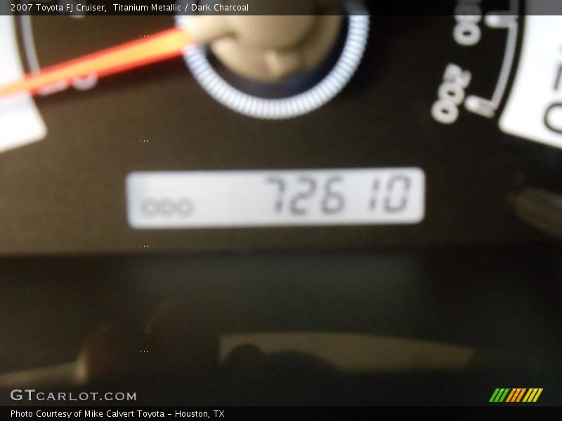 Titanium Metallic / Dark Charcoal 2007 Toyota FJ Cruiser