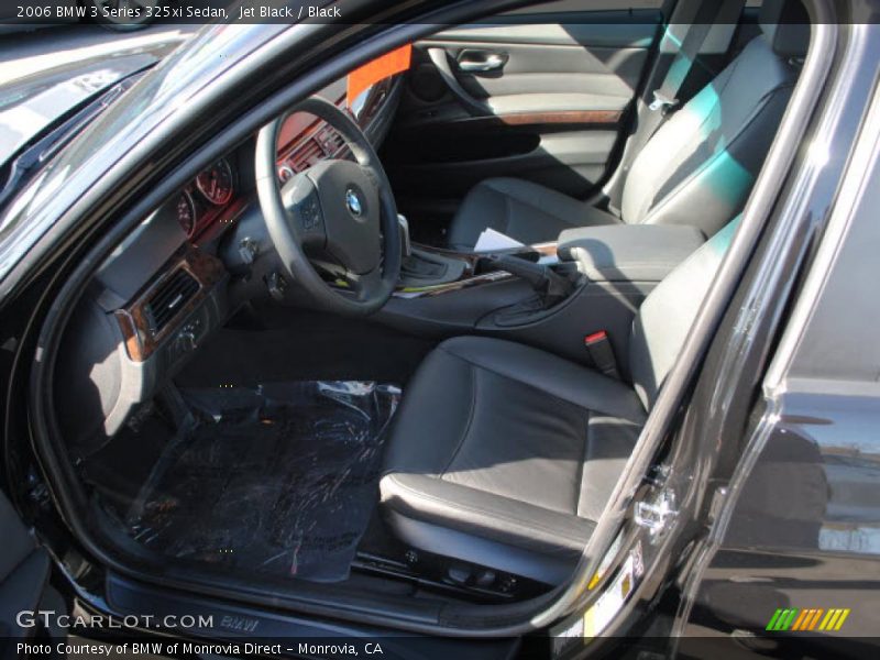 Jet Black / Black 2006 BMW 3 Series 325xi Sedan