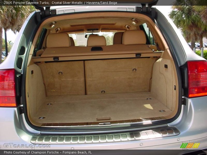 Crystal Silver Metallic / Havanna/Sand Beige 2006 Porsche Cayenne Turbo