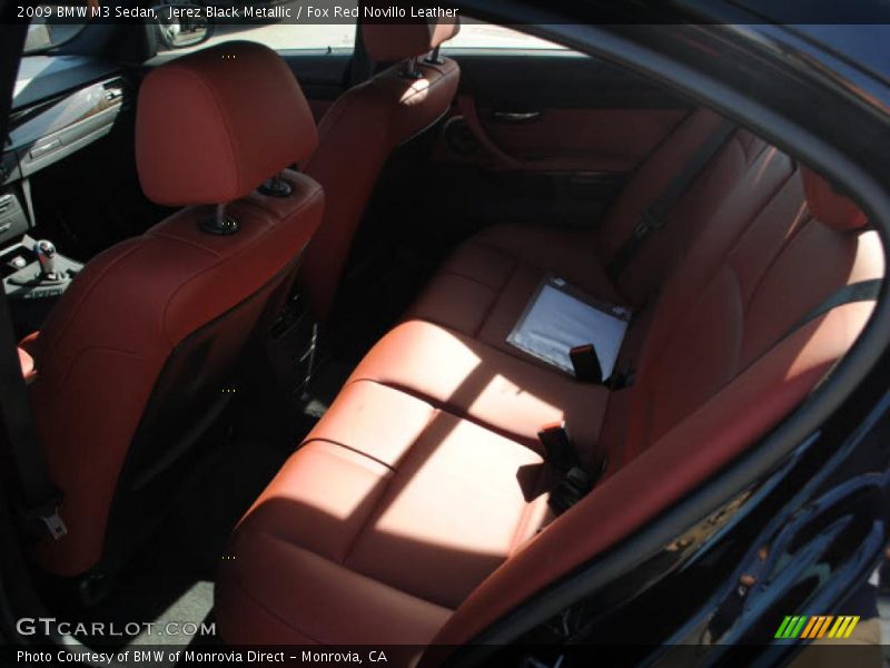  2009 M3 Sedan Fox Red Novillo Leather Interior
