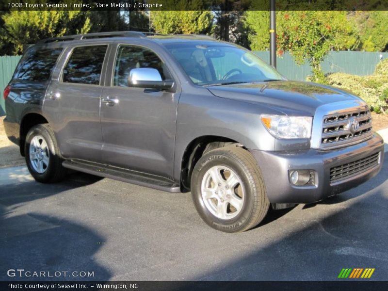 Slate Metallic / Graphite 2008 Toyota Sequoia Limited