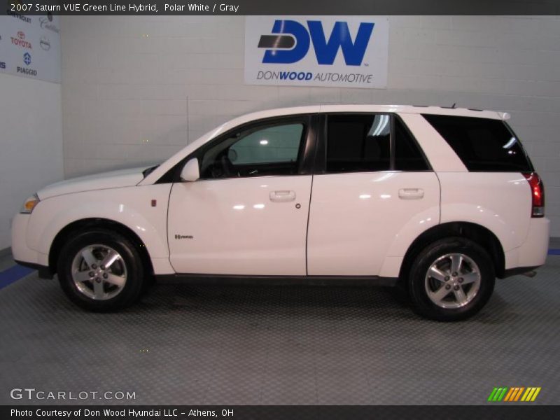 Polar White / Gray 2007 Saturn VUE Green Line Hybrid