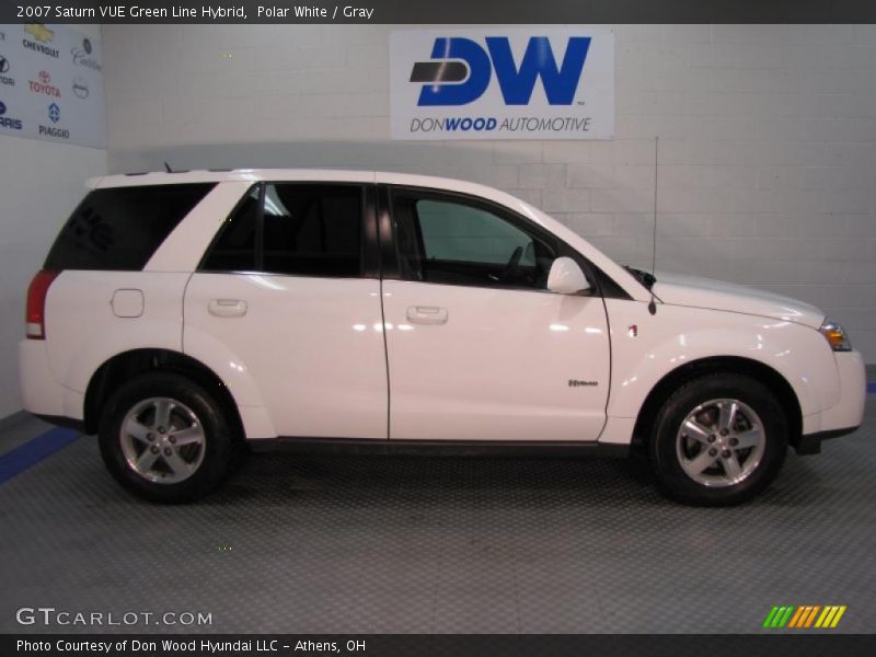Polar White / Gray 2007 Saturn VUE Green Line Hybrid
