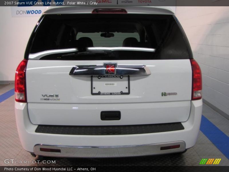 Polar White / Gray 2007 Saturn VUE Green Line Hybrid