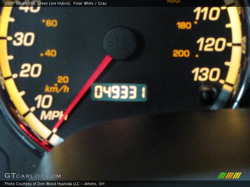 Polar White / Gray 2007 Saturn VUE Green Line Hybrid