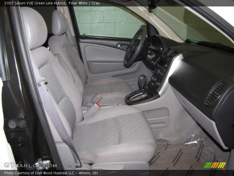 Polar White / Gray 2007 Saturn VUE Green Line Hybrid