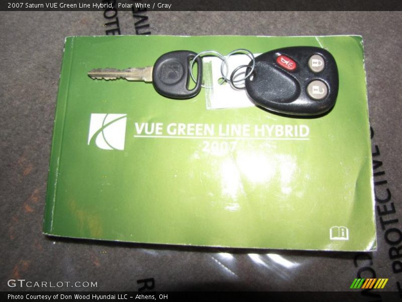 Polar White / Gray 2007 Saturn VUE Green Line Hybrid
