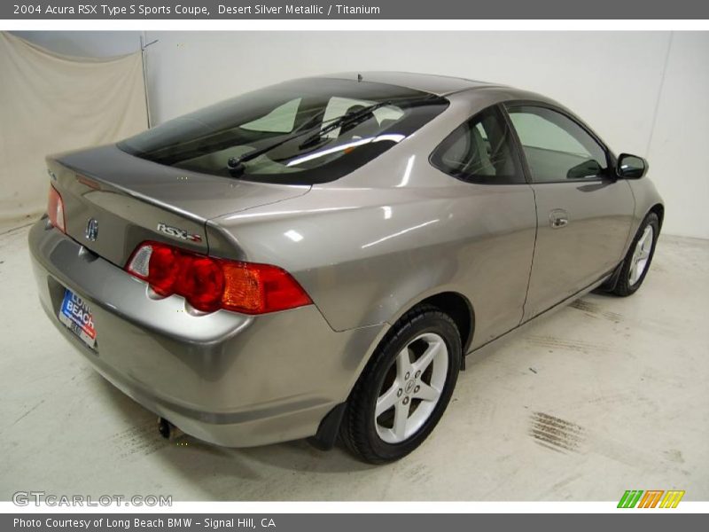 Desert Silver Metallic / Titanium 2004 Acura RSX Type S Sports Coupe