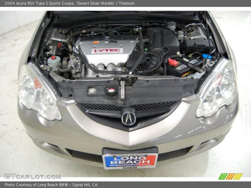  2004 RSX Type S Sports Coupe Engine - 2.0 Liter DOHC 16-Valve i-VTEC 4 Cylinder
