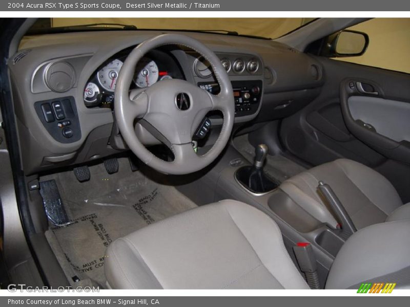 Titanium Interior - 2004 RSX Type S Sports Coupe 