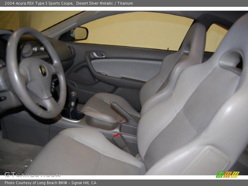  2004 RSX Type S Sports Coupe Titanium Interior