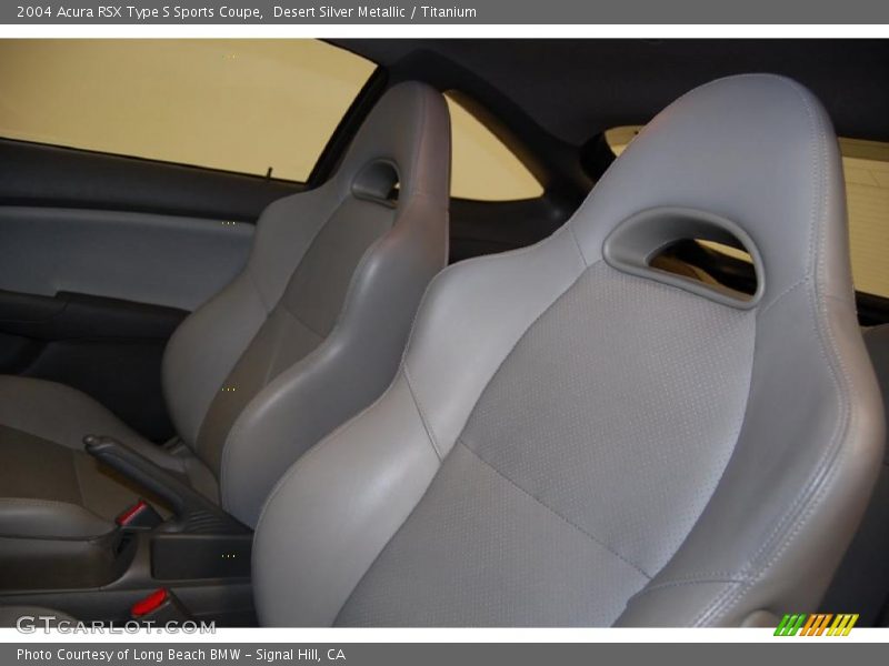 Desert Silver Metallic / Titanium 2004 Acura RSX Type S Sports Coupe