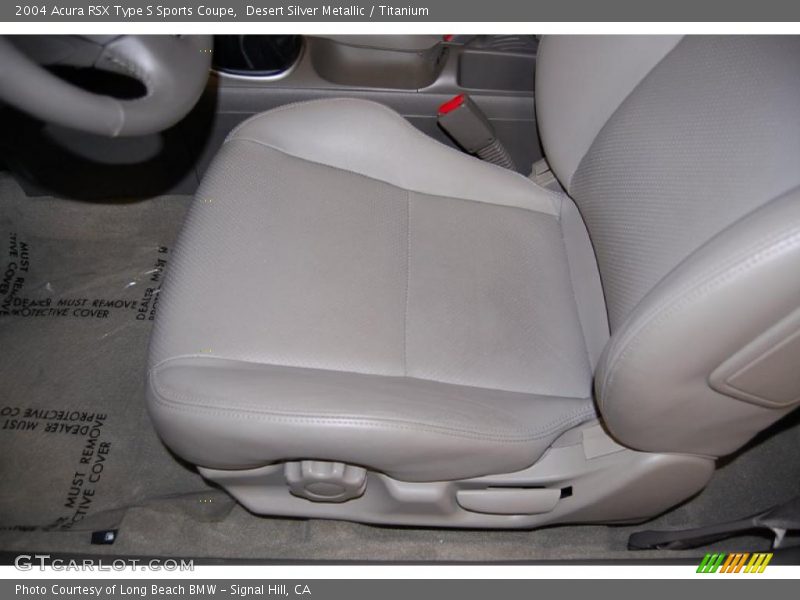 Desert Silver Metallic / Titanium 2004 Acura RSX Type S Sports Coupe