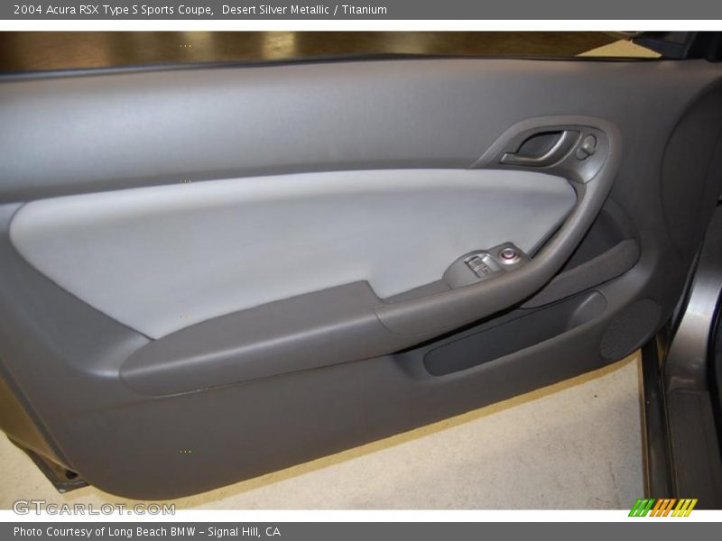 Desert Silver Metallic / Titanium 2004 Acura RSX Type S Sports Coupe