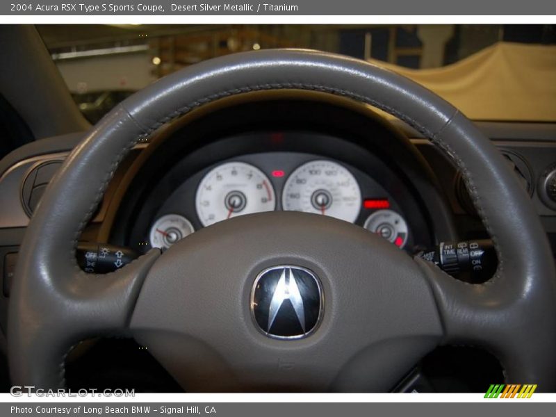 Desert Silver Metallic / Titanium 2004 Acura RSX Type S Sports Coupe
