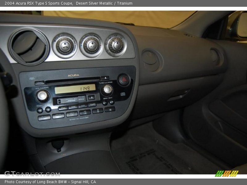 Desert Silver Metallic / Titanium 2004 Acura RSX Type S Sports Coupe