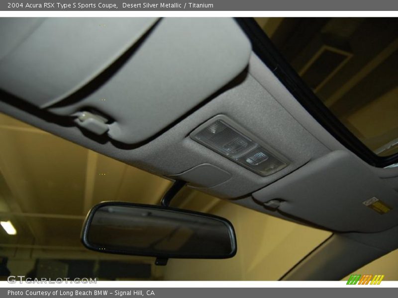 Desert Silver Metallic / Titanium 2004 Acura RSX Type S Sports Coupe