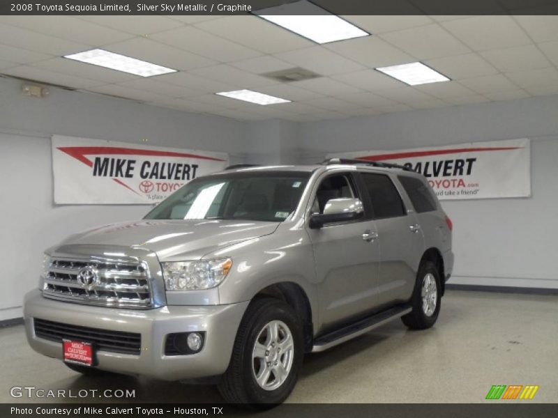 Silver Sky Metallic / Graphite 2008 Toyota Sequoia Limited
